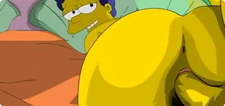 Vídeo Porno Os Simpsons Com Homer Simpson Fodendo a Marge Simpson